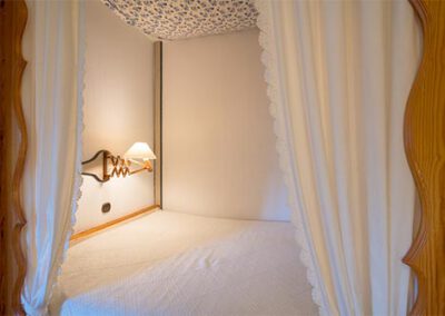 Alkovenbett in der Ferienwohnung F5 Haubarg & Remise St. Peter-Ording