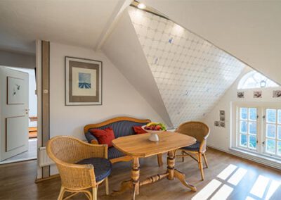 Essecke in der Ferienwohnung F3 Haubarg & Remise St. Peter-Ording