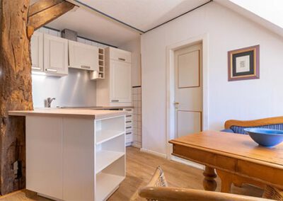 Küche in der Ferienwohnung F 6 Haubarg & Remise St. Peter-Ording