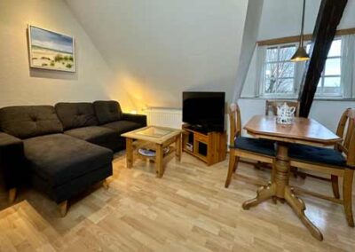 Wohnraum in der Ferienwohnung F5